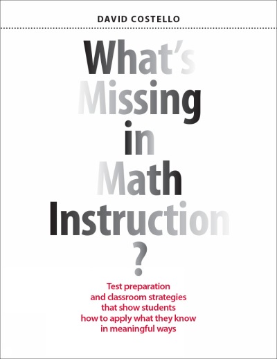 What's Missing in Math Instruction?